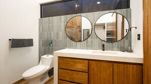 Towels, soap, toilet paper