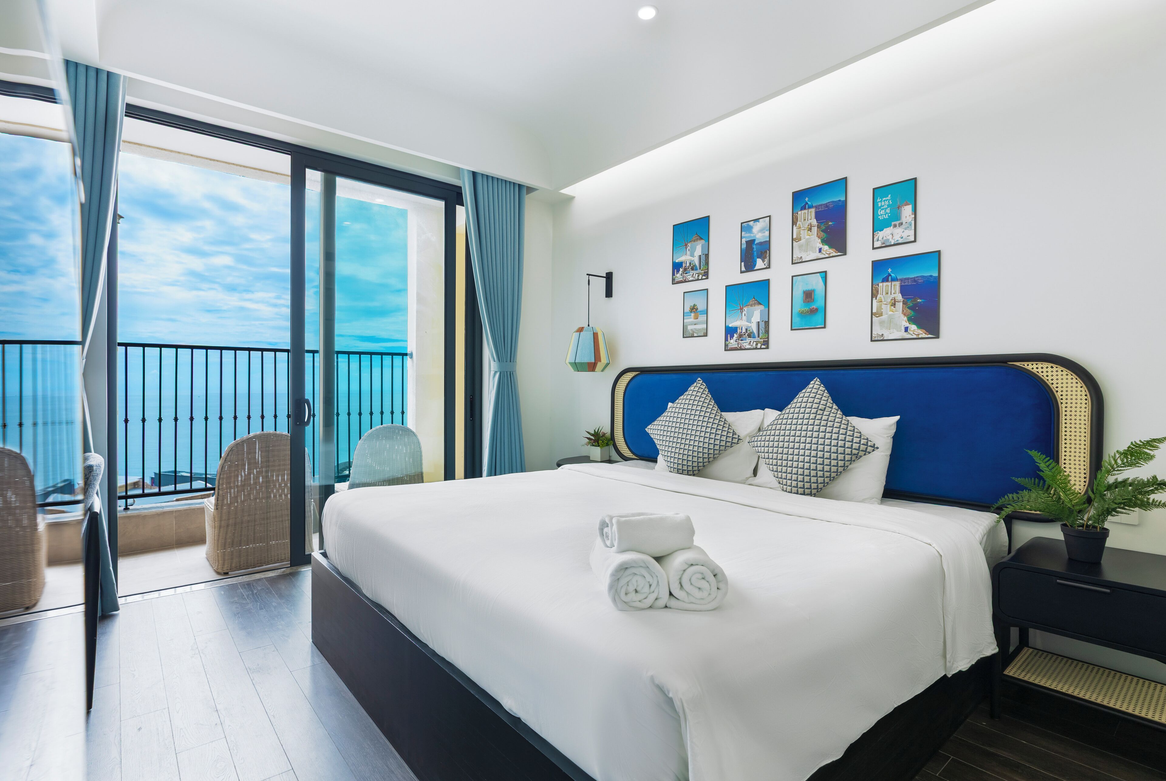 Studio Élite, balcon, vue océan | Vue sur la plage/l’océan