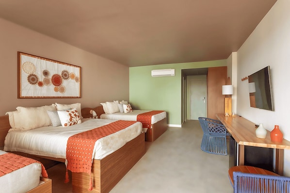 Minibar, in-room safe, blackout curtains, free WiFi