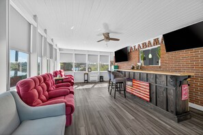Interior - Retro Style River house in Milton Florida on Beautiful Black Water River.  (Milton)