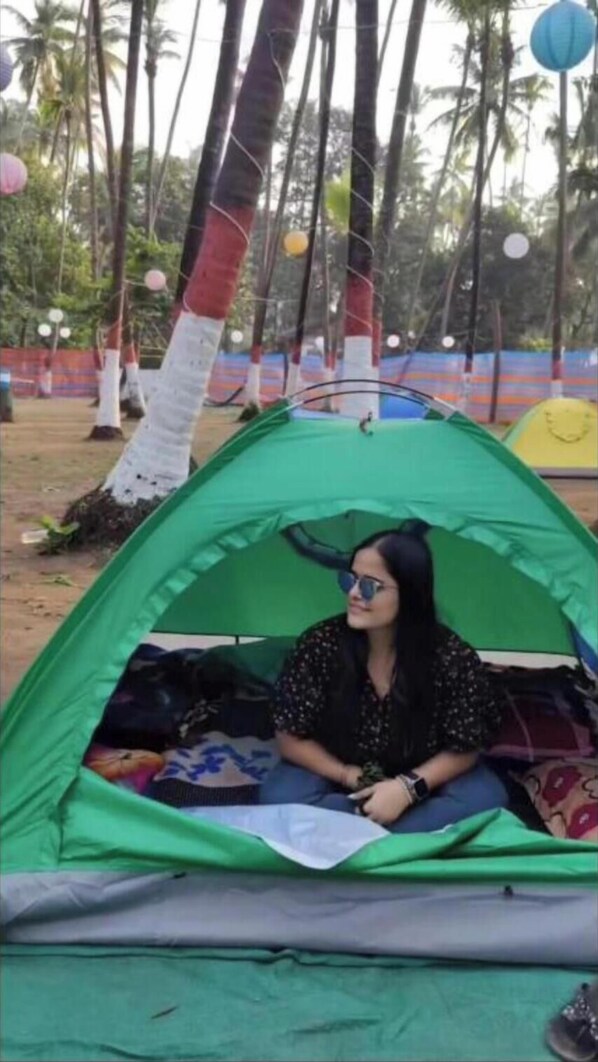 Property grounds - Arabian sea camping Double Room 8 (Alibag)