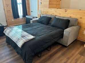 1 غرفة نوم وواي فاي وملاءات أسرّة