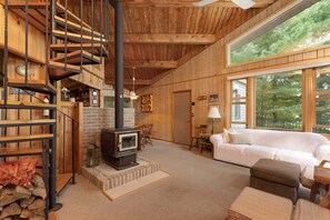 تلفزيون، مدفأة