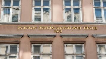 Overnatningsstedets facade