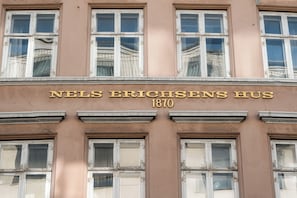 Façade de l’hébergement