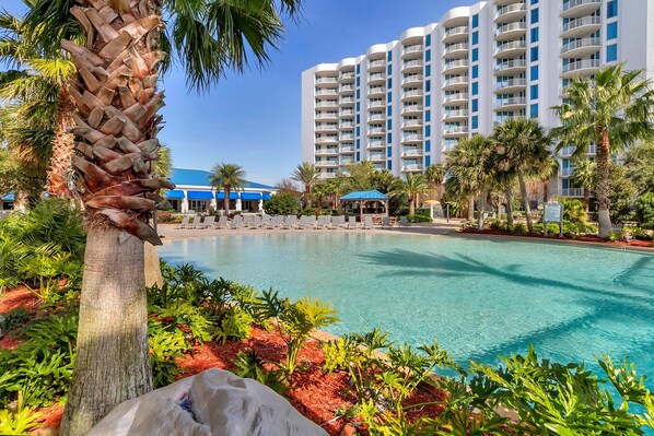 Pool - Palms Resort 11009 Jr (Destin)