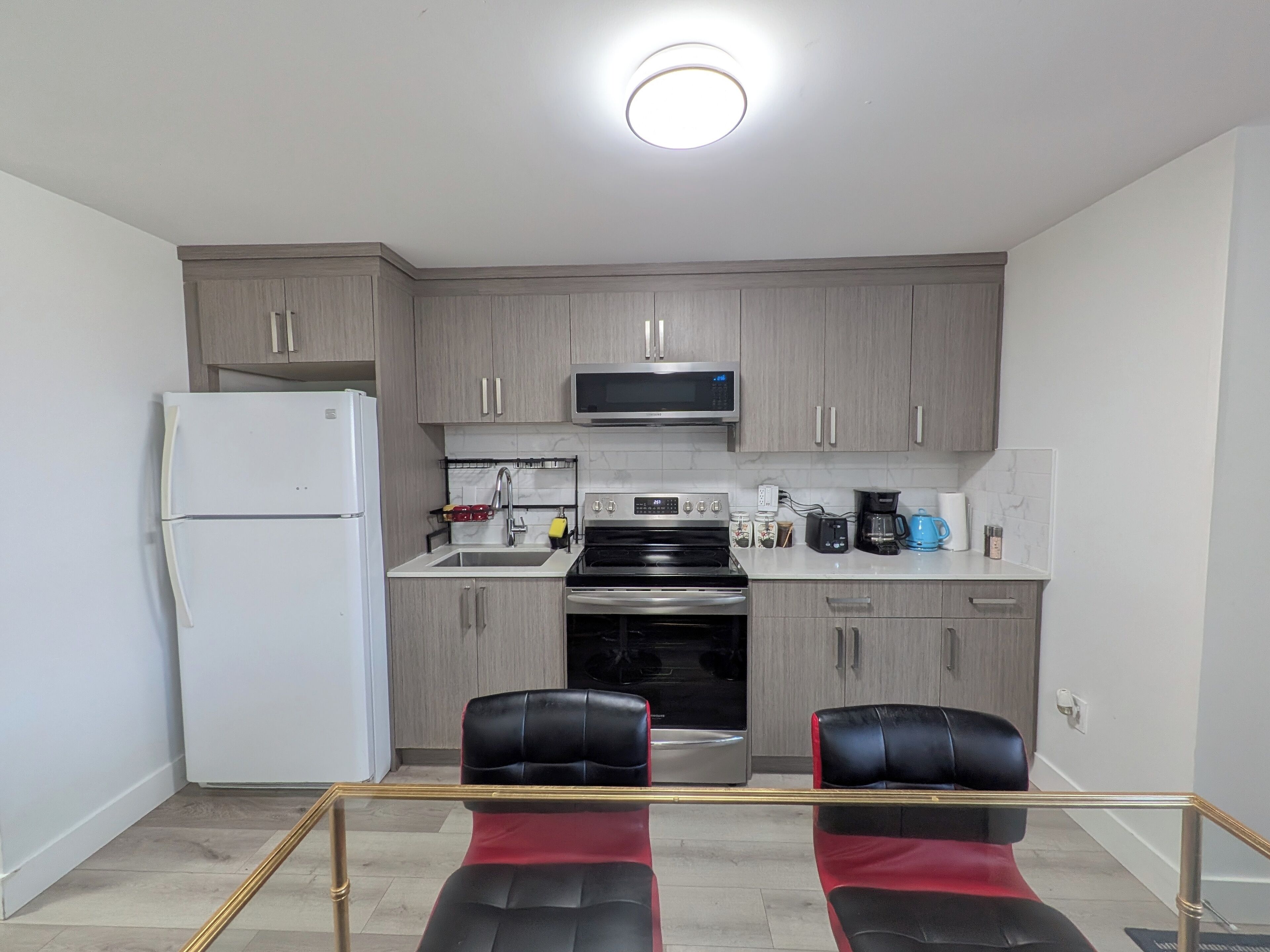 Microwave, oven, stovetop