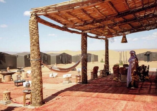 المنطقة المحيطة بالمنشأة