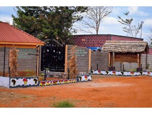 Enceinte de l’hébergement