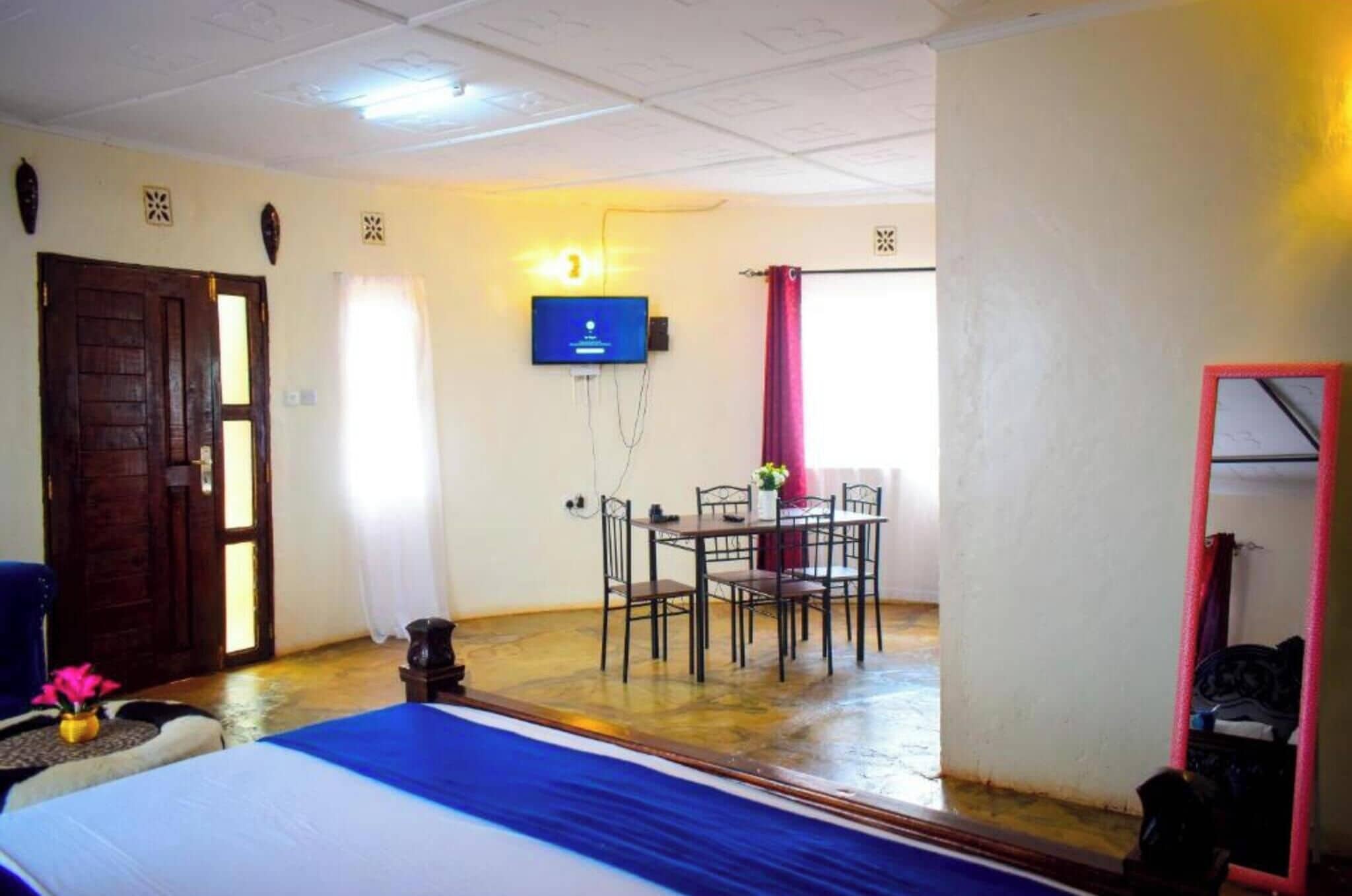 1 室のベッドルーム、WiFi