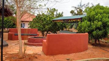 Terrein van de accommodatie