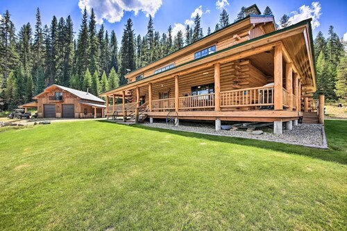 The 'Cool Creek Ranch' w/ 95 Acres on Yaak River