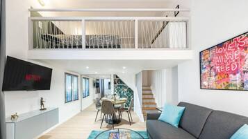 Smart-tv och böcker