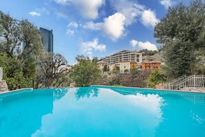 Outdoor pool - Monaco Border, Parking, See View (Beausoleil)
