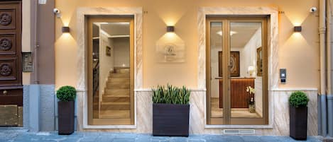 Façade de l’hébergement