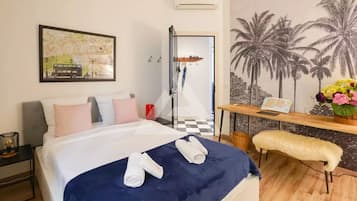 2 Schlafzimmer, Zimmersafe, Schreibtisch, Bügeleisen/Bügelbrett