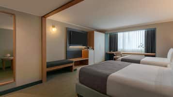 Habitación Grand, 2 camas Queen size | Ropa de cama de alta calidad y minibar