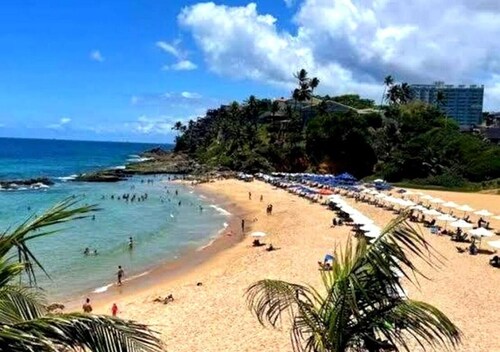 Sea View Apartment in the Heart of Rio Vermelho with Maid