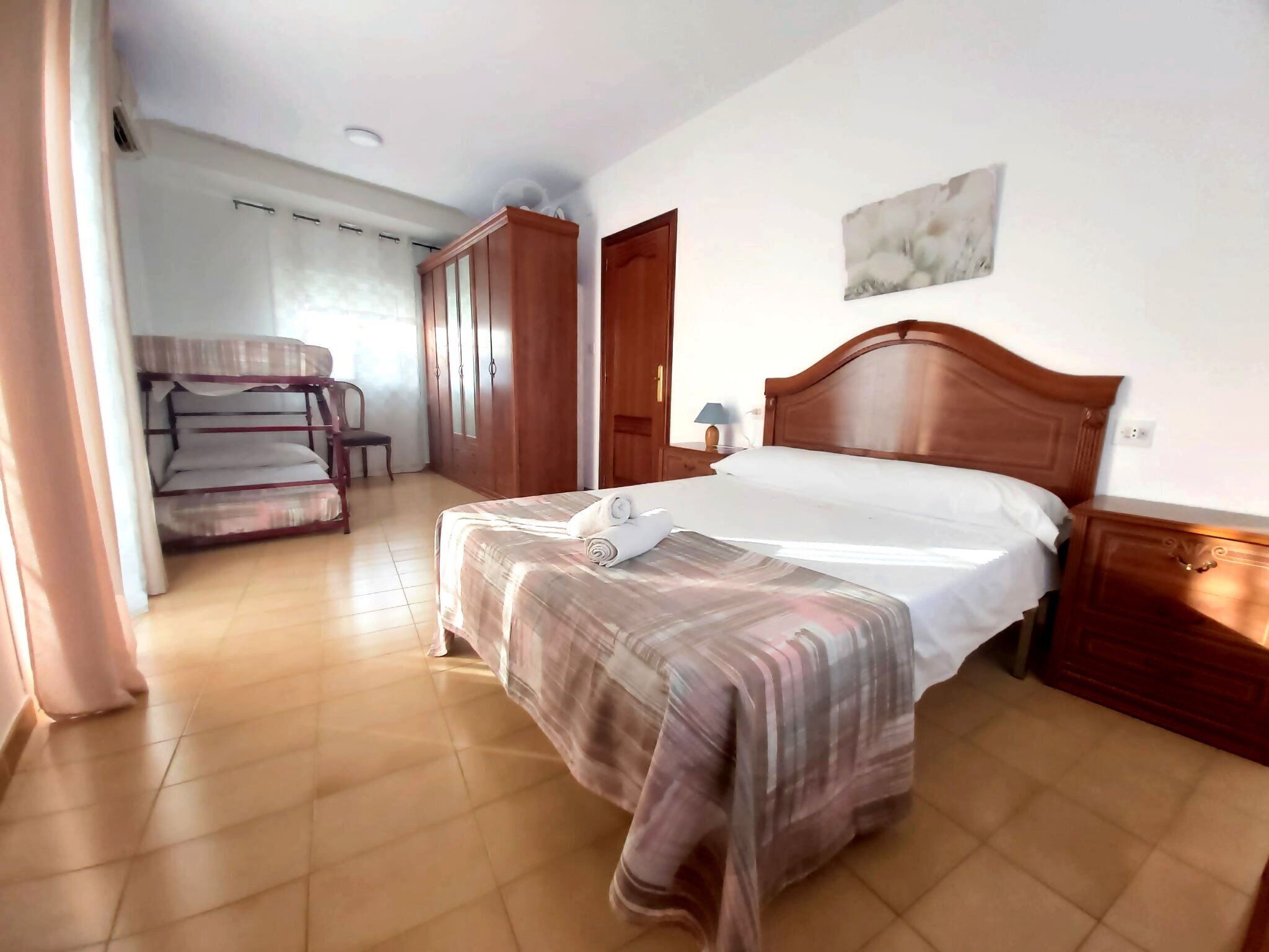 Standaard vierpersoonskamer, balkon