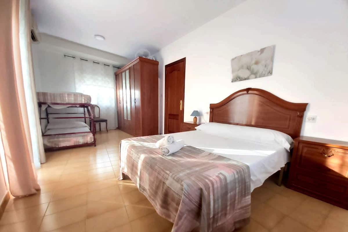 Standaard vierpersoonskamer, balkon