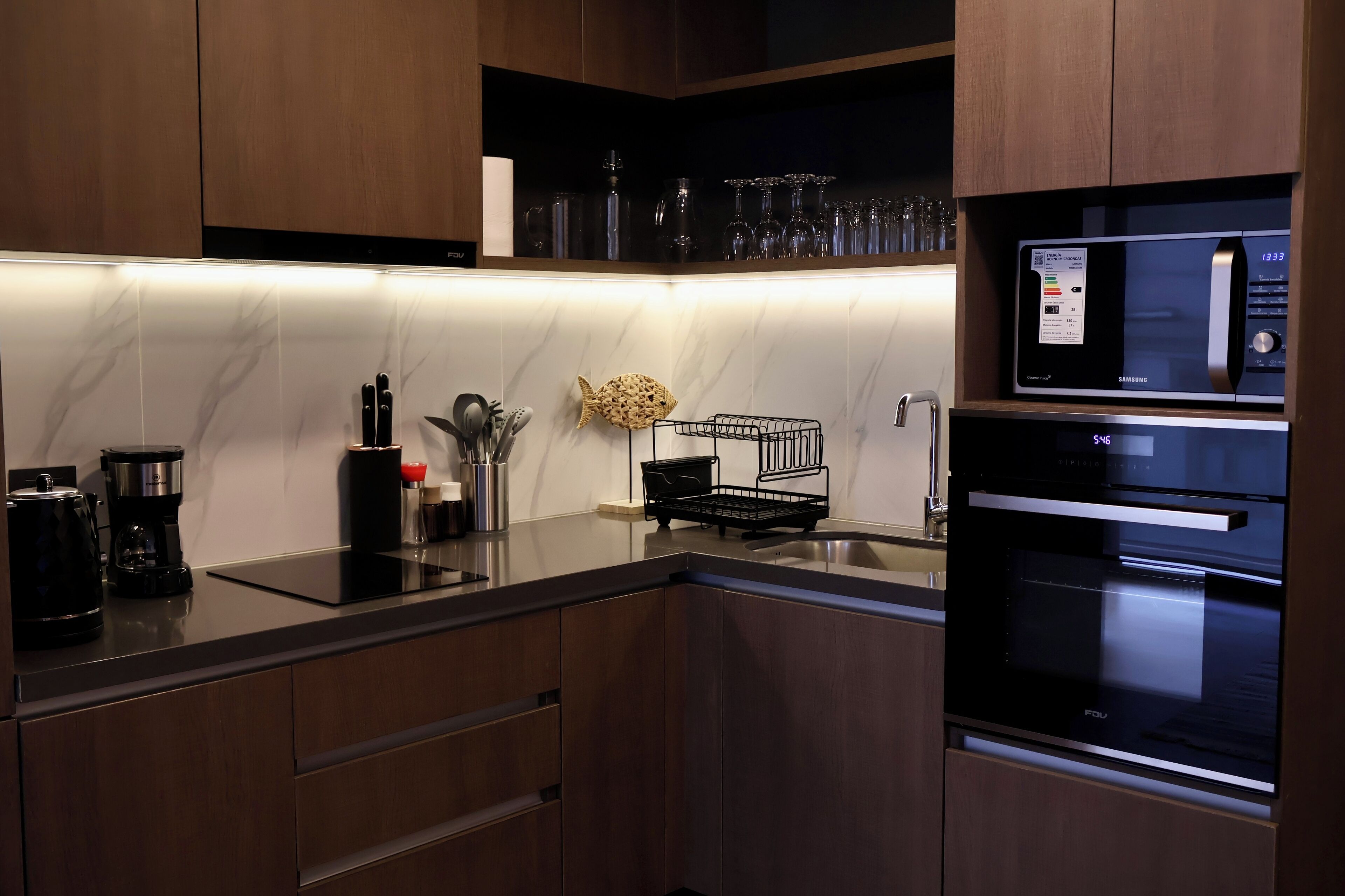 公寓, 1 間臥室 | 私人廚房 | 電冰箱、微波爐、爐台、洗碗機