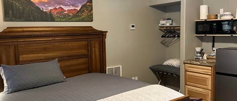 1 soverom, strykejern/-brett og wi-fi