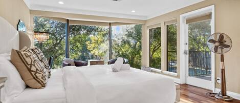 4 dormitorios, tabla de planchar con plancha, wifi y ropa de cama