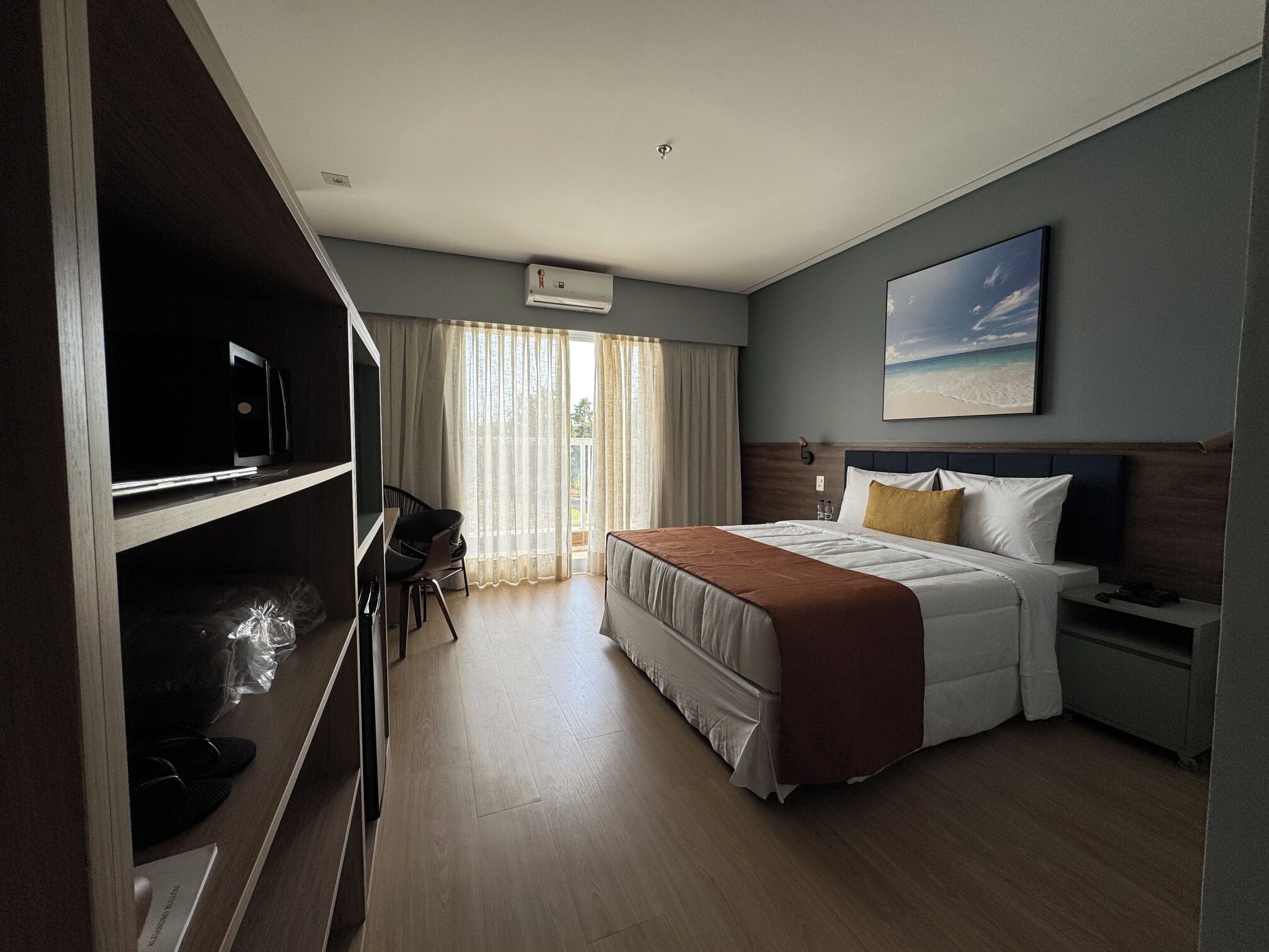 标准双人房, 无障碍 | 客房内保险箱、笔记本电脑工作区、免费 WiFi、床单