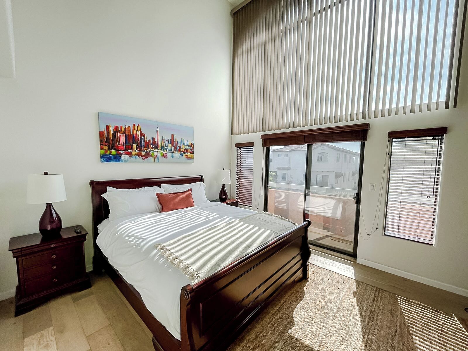 2 bedrooms, desk, iron/ironing board, free WiFi