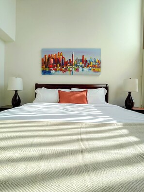 2 bedrooms, desk, iron/ironing board, free WiFi