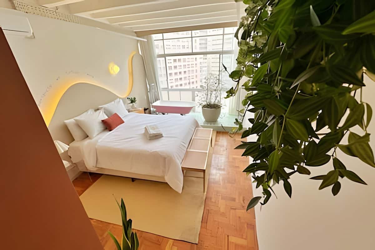 Standard Apartment | Blackout drapes, iron/ironing board, free cribs/infant beds, free WiFi