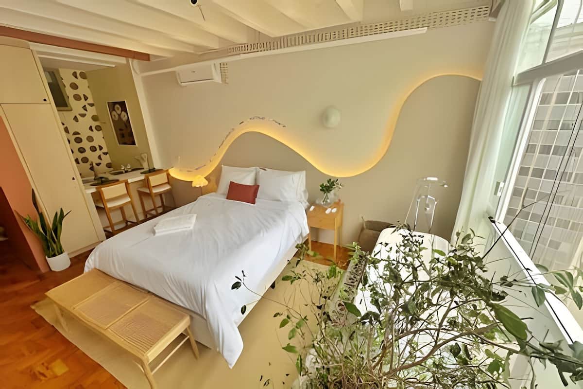 Apartamento standard | Ferros/tábuas de passar roupa, Wi-Fi de cortesia