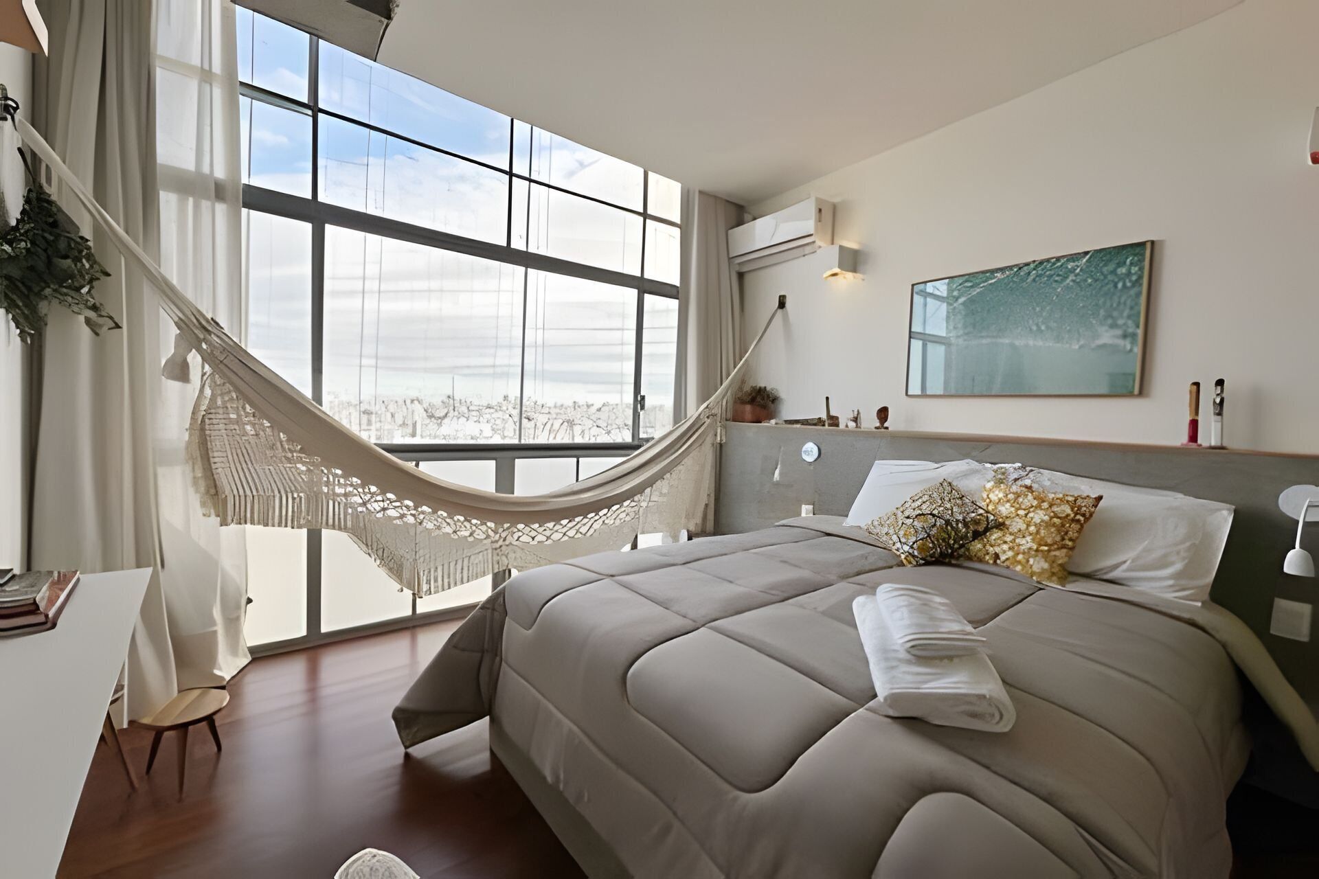 Apartamento standard | Ferros/tábuas de passar roupa, Wi-Fi de cortesia