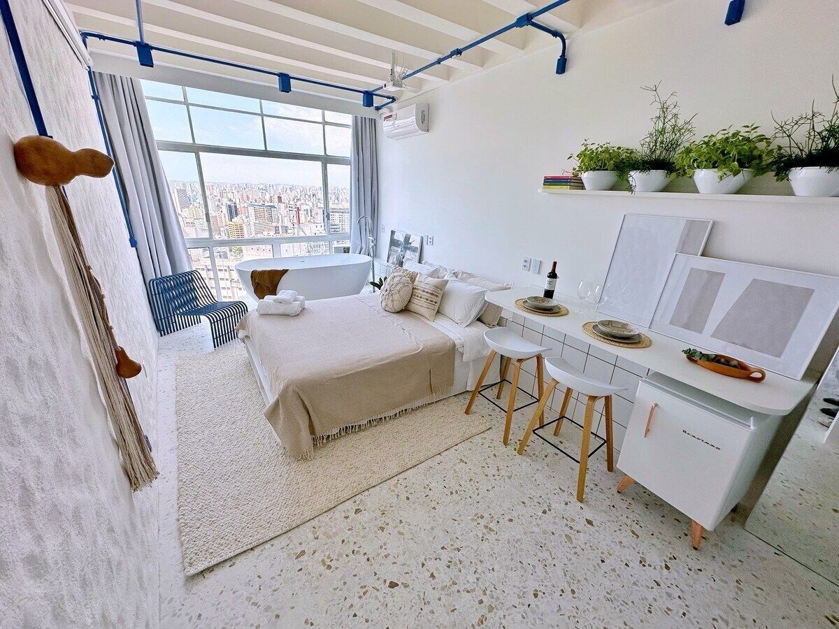 Standard Apartment | Blackout drapes, iron/ironing board, free cribs/infant beds, free WiFi