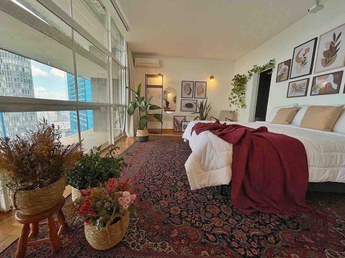 Apartamento standard | Ferros/tábuas de passar roupa, Wi-Fi de cortesia