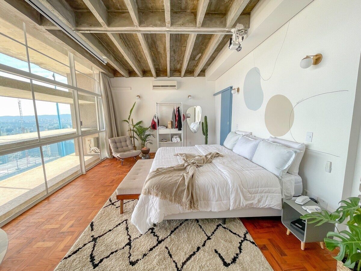 Apartamento standard | Ferros/tábuas de passar roupa, Wi-Fi de cortesia