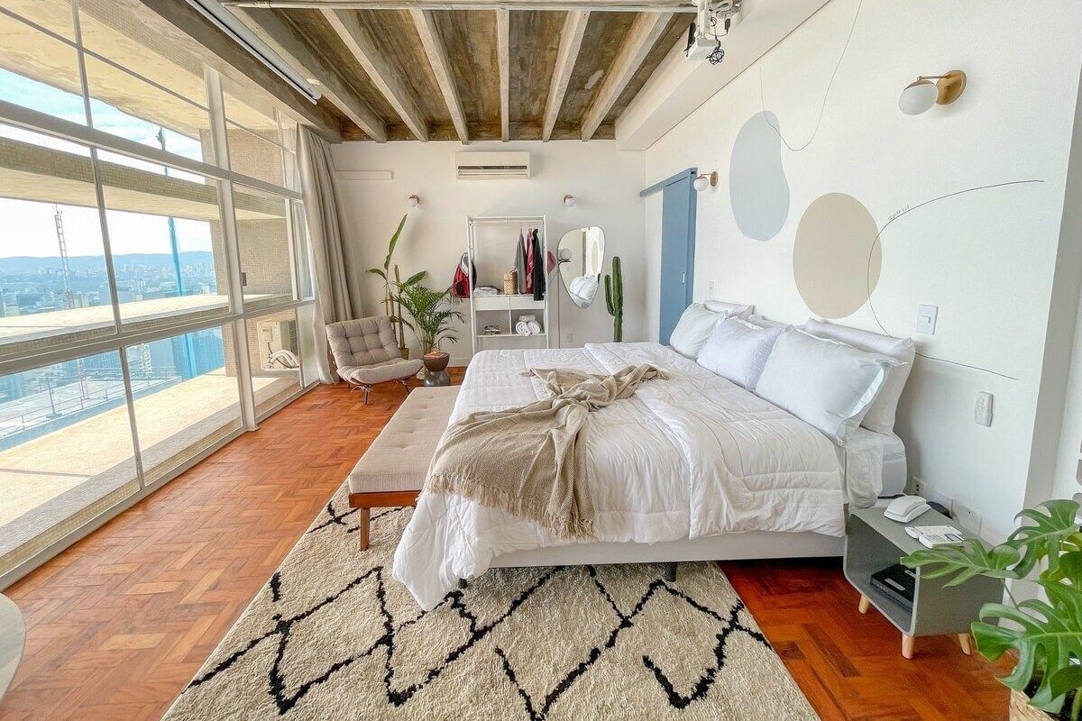 Apartamento standard | Ferros/tábuas de passar roupa, Wi-Fi de cortesia