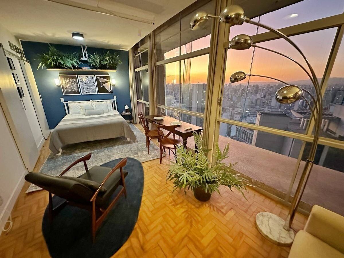 Apartamento standard | Ferros/tábuas de passar roupa, Wi-Fi de cortesia