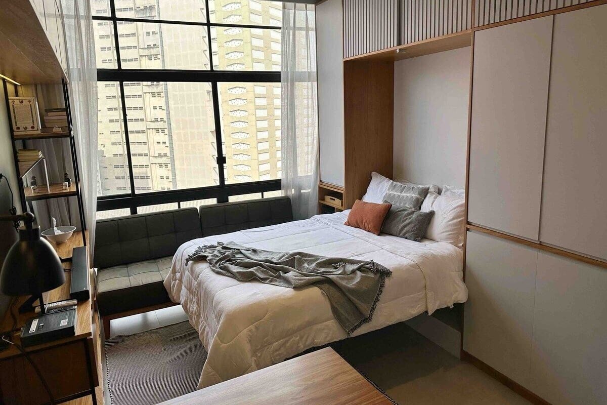 Apartamento standard | Ferros/tábuas de passar roupa, Wi-Fi de cortesia