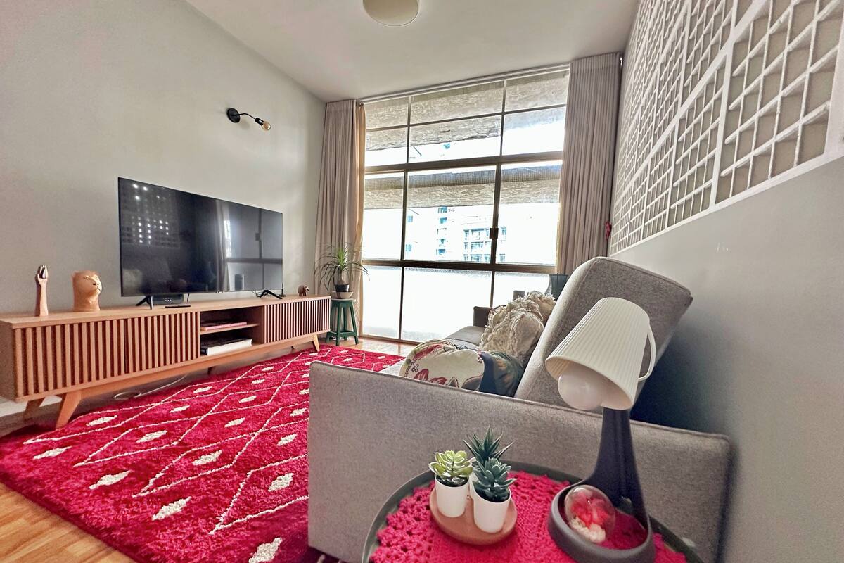 Appartement Standard, 1 grand lit et 1 canapé-lit | Coin séjour
