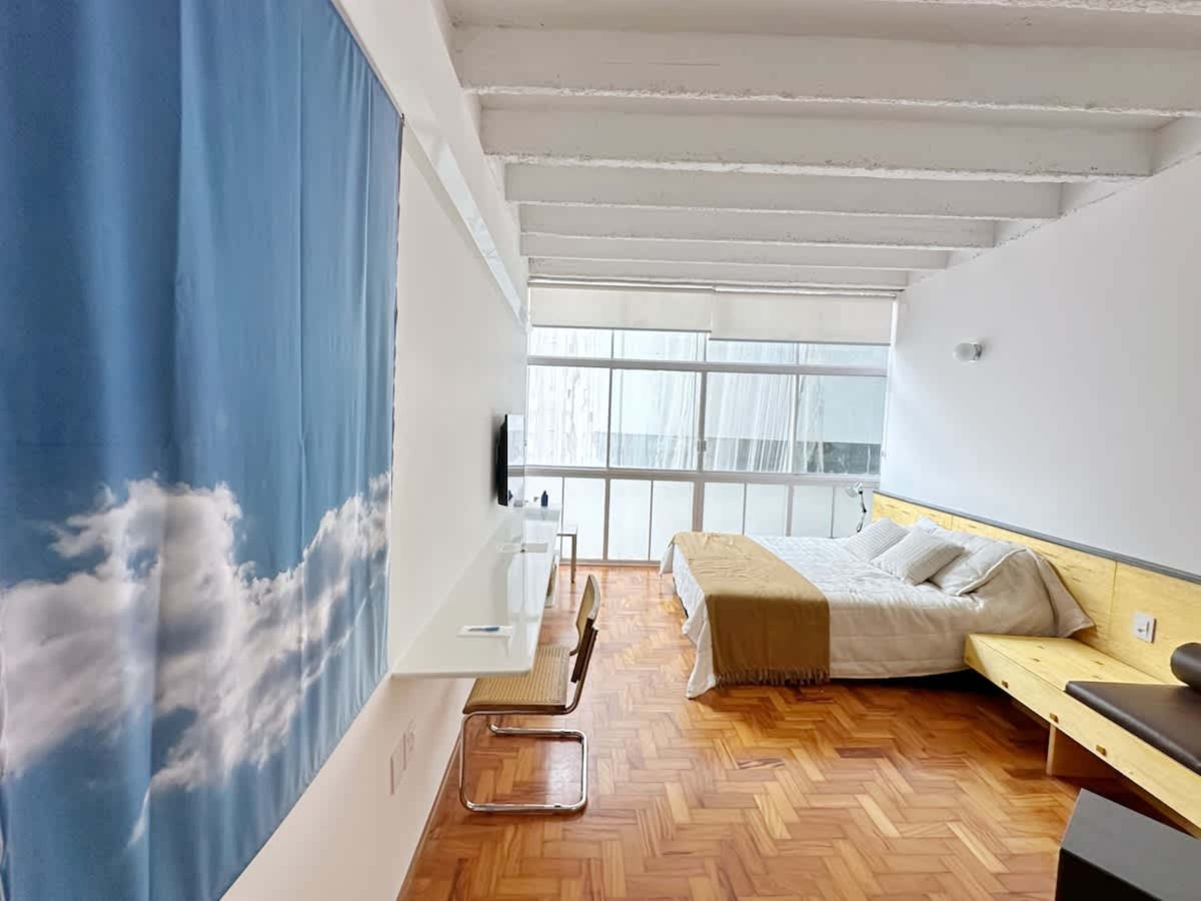 Economy Studio | Blackout drapes, iron/ironing board, WiFi (free), bed sheets