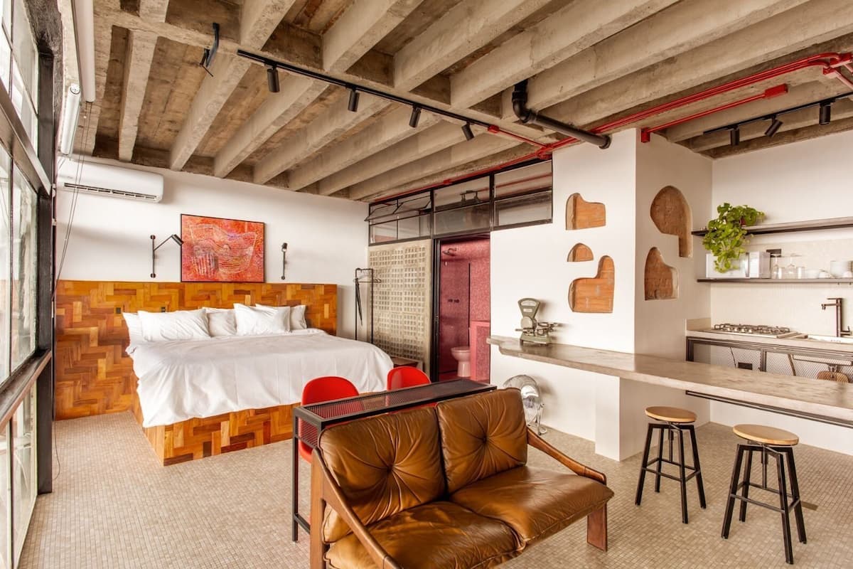 Apartamento standard | Ferros/tábuas de passar roupa, Wi-Fi de cortesia