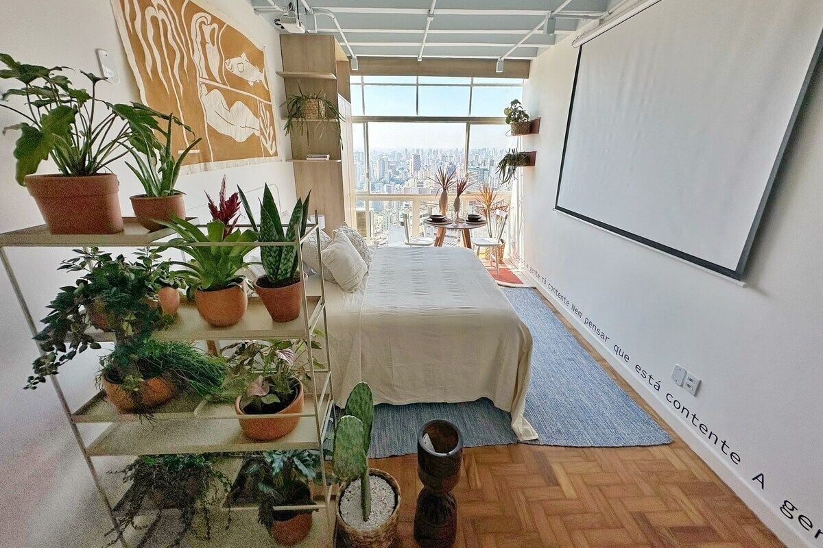 Apartamento standard | Ferros/tábuas de passar roupa, Wi-Fi de cortesia