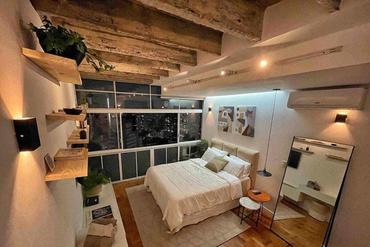 Apartamento standard | Ferros/tábuas de passar roupa, Wi-Fi de cortesia