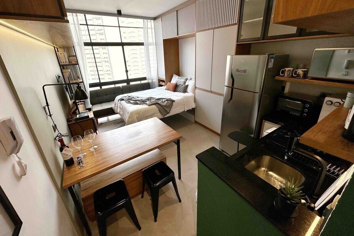Standard Apartment | Blackout drapes, iron/ironing board, free cribs/infant beds, free WiFi