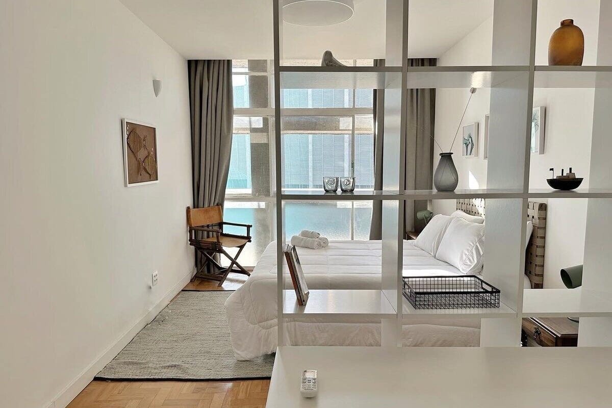 Apartamento standard | Ferros/tábuas de passar roupa, Wi-Fi de cortesia