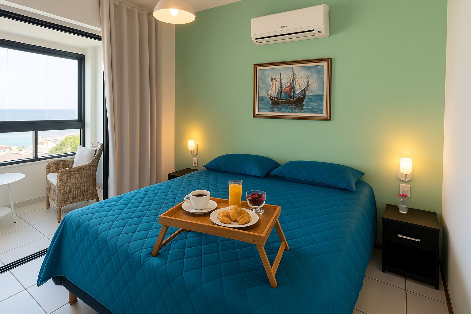 1 chambre, Wi-Fi gratuit, draps fournis