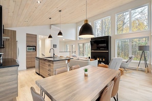 Microwave, stovetop, dishwasher