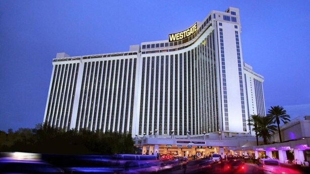 A large, multi-story hotel with a prominent 'WESTGATE' sign at the top.