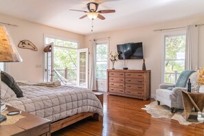 Maison Luxe, vue lac | Literie de qualité supérieure, couette en duvet d'oie, surmatelas